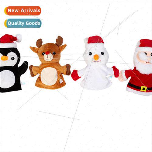 Plush interactive ventriloquist Santa Claus dolls wh musical