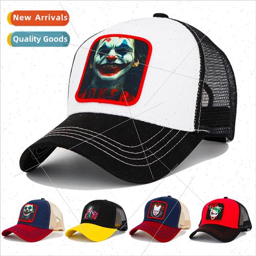neteen colors Joker printed mesh cap baseball cap Europe Une