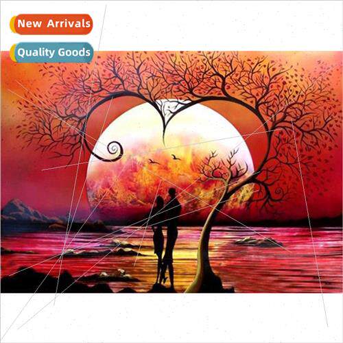 New handmade full diamonds living room characters decorative