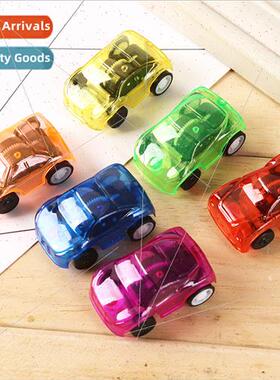 Colorful Transparent Car Pocket Pullback Car Plastic Car Inc