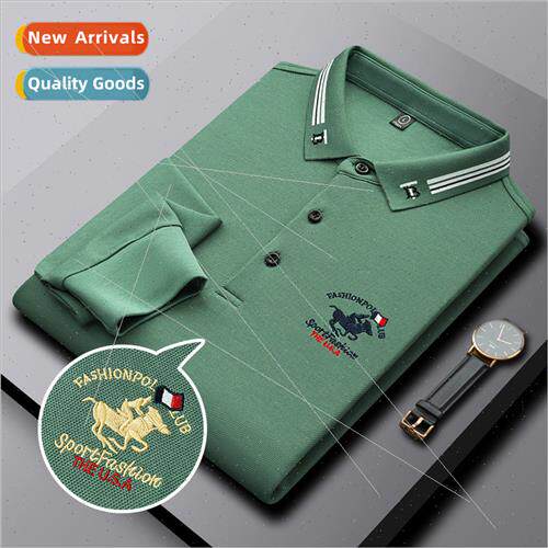 2022 new spring fall  culture shirt light business dad wear