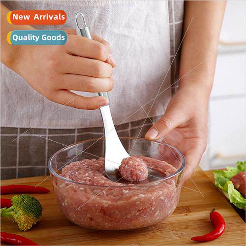 Stainless Steel Meatball Maker Home Kchen Squeeze Fishball M