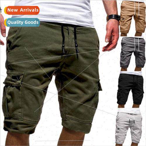 Work shorts 2023 Uned States large size men multi-pocket spo