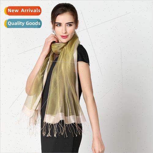 Europe Uned States women mulberry silk silk scarf silk organ