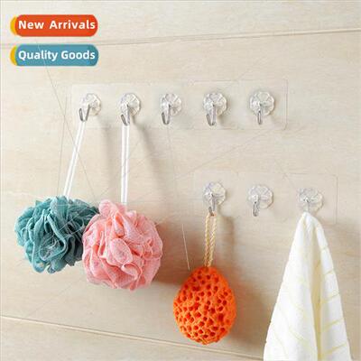 Strong hooks -marking adhesive hooks kchen bathroom wall mou