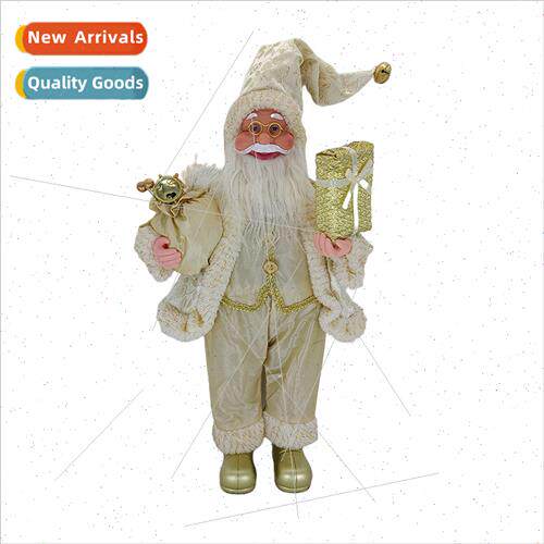 46CM Standing Santa Claus Christmas Decoration Christmas Sce
