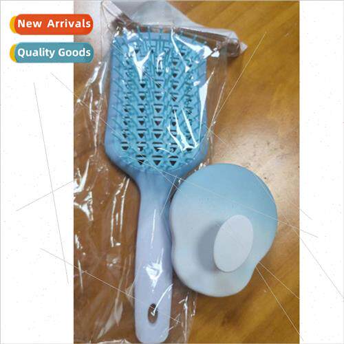 Massage Comb Shampoo Brush Set Hairdressing Comb Deep Cleani