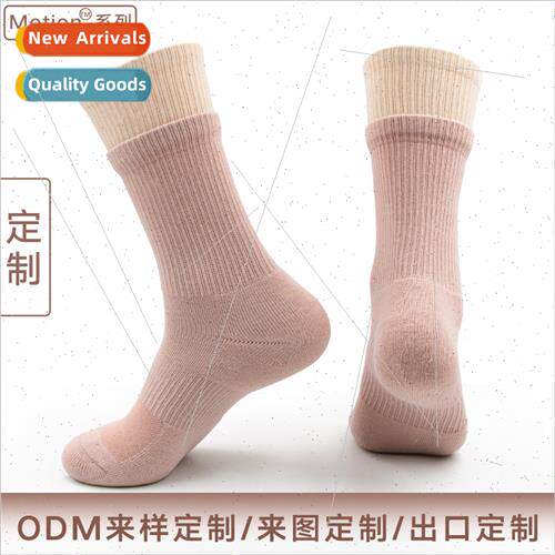 Womens training socks thickening badminton socks couple runn