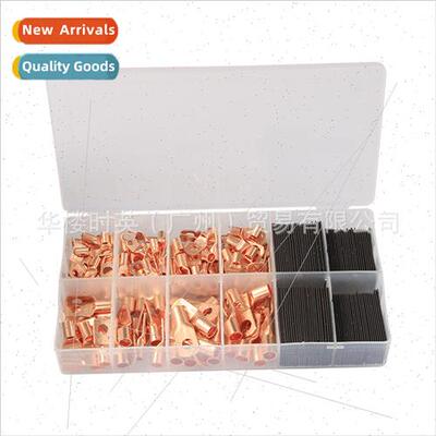 260PCS Boxed Copper Tinned Peep Terminals SC6-SC25 Connectin