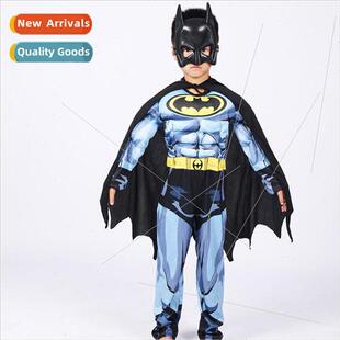 Halloween Kids Muscle Costume Captain America Batman Hulk An