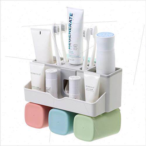Toothpaste holder toothbrush holder artifact automatic tooth