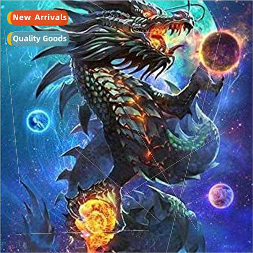 Embroidery new DIY Shenlong full embroidery simple handmade