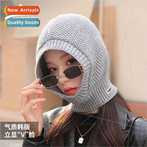 New winter Antarctic fleece kn cap womens outdoor padded war