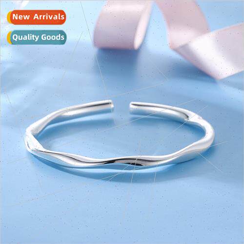 ring glossy solid silver bracelet 999 silver  hundred wh gir
