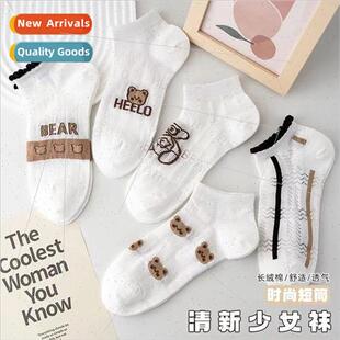 Boat Korea Women mes hundreds Summer tide Socks ins
