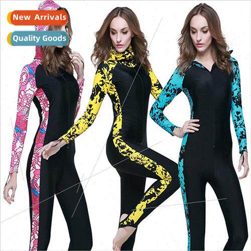 One-piece sunscreen jellyfish su snorkeling su long-sleeved