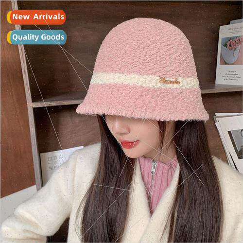 Autumn winter hat female hundred wh winter warm show face sm