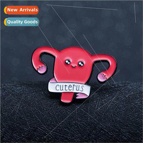 2021 new creative personalized oil drop brooch cow cow  zinc