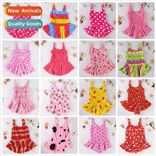 Girls One-piece Swimsu Triangle Panty ttle Kids Middle and B