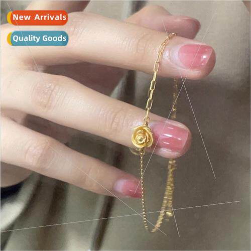 Korea in rose flower bracelet niche cold wind girlfriends bi