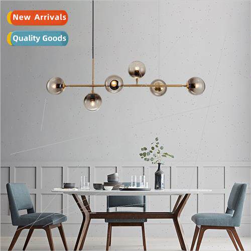 Scandinavian dining room chandelier brass dining table lamps
