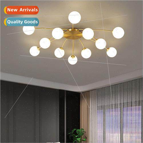 Scandinavian pure copper full star modern simple atmosphere