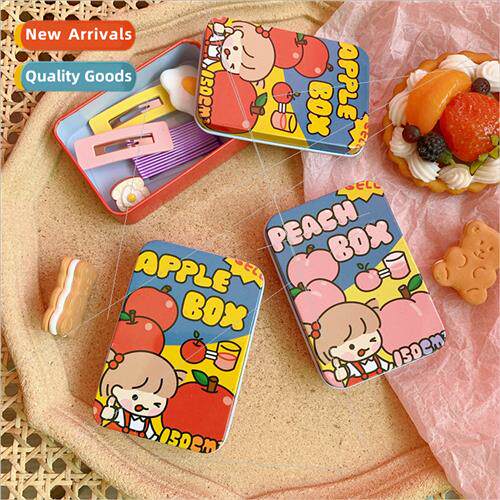Korea new cute girl storage box teenage handbook stickers ca