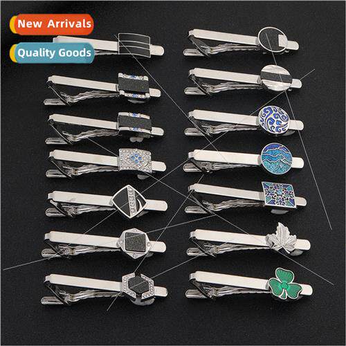 New men French shirt business tie clip senior sense simplicy