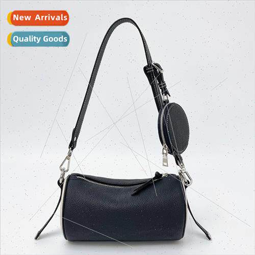 Cylinder bag female 2023 spring summer new single shoulder d