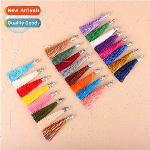 Small alloy cap pull circle tassel tassel spike handmade boo