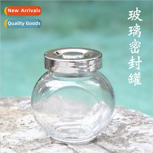 Glass incense powder jar incense powder bottle incense sanda