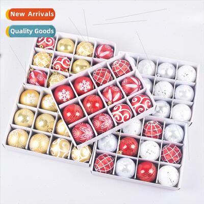 Christmas new painted Christmas ball 6cm Christmas e decorat