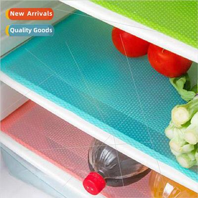 Pack 4 Cuttable Cabinet Mats Refrigerator Dining Table Mats
