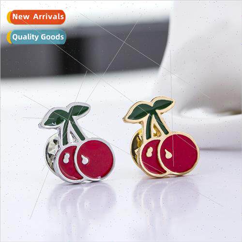 cartoon fun fashion creative fru cherry shirt hundred jewelr