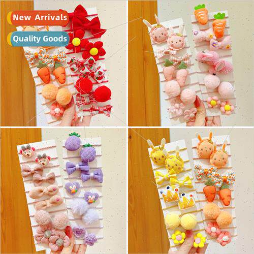 Baby leather bcute super cute cartoon tie hair does not hurt