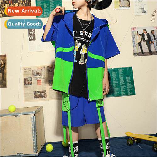 Childrens set dance costumes hip-hop hip-hop childrens summe