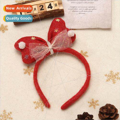 2020 new bow hair bJapan Korea cute female lace head button