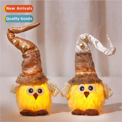 New lighted owl ornaments decorations home decorations holid