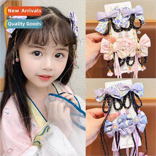 2023 new children girls baby ancient hanfu hair accessories