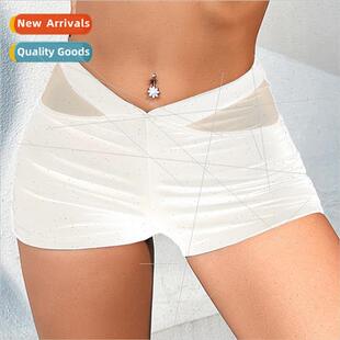 Swimsu Women Shorts New Separat Swim Bikini Color 2023 Solid