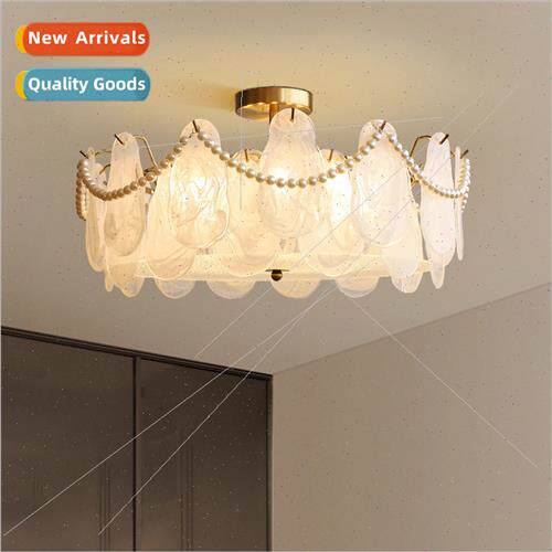 French bedroom lights light luxury decorative pearl rustic g