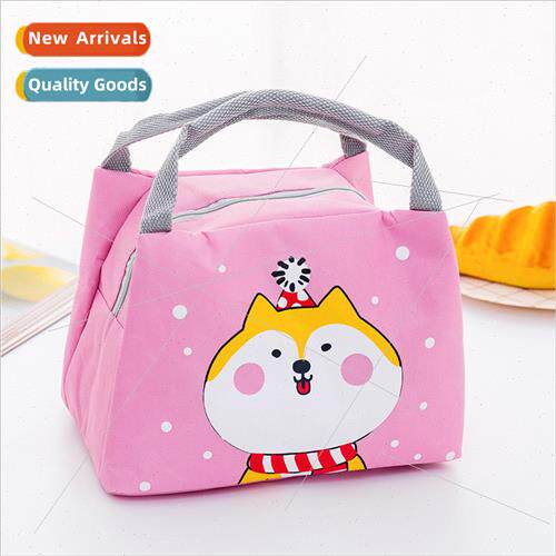 New portable lunch box bag  bag large capacy Korea cartoon s