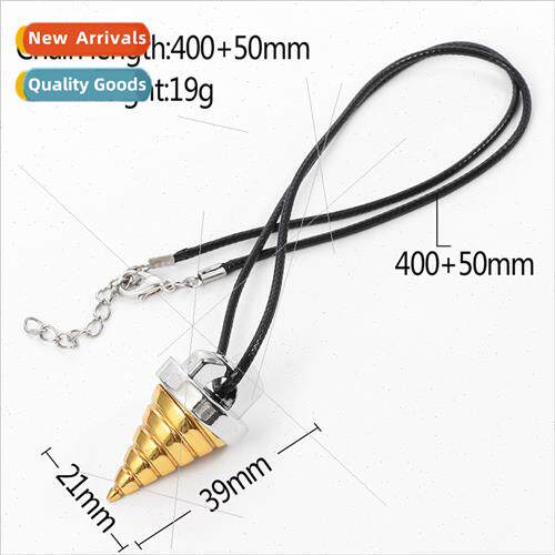 Tian Yuan Breakthrough Red Lotus Eye Conical Necklace Conica