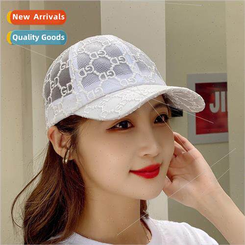 Summer new women cap casual cap lace baseball cap duck tongu