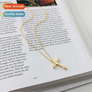 Fashion s925 silver cross necklace women short collarbone ch