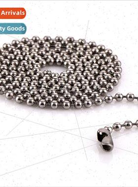 304l Stainless Steel Bead Chain Tanium Steel Pendant Matchin