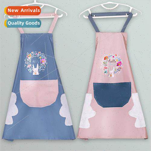 Kchen Adult Sleeveless Work Coverall Wreath Rabb WaterproOil