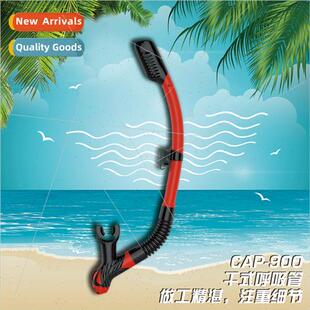 Diving swimming full dry snorkel liquid silicone scuba divin