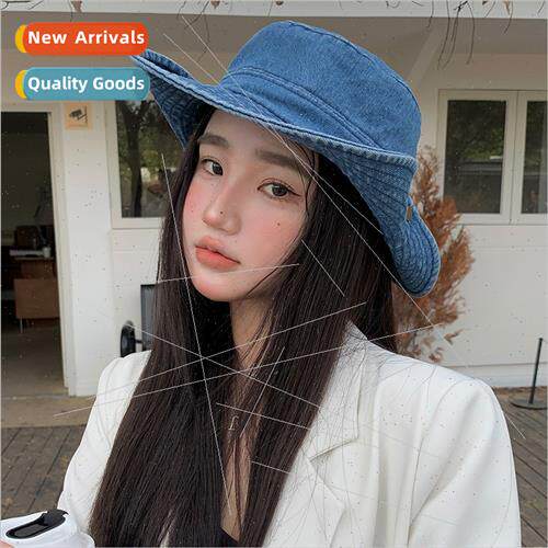 Small fresh sunshade sunscreen cowboy hat show face small su