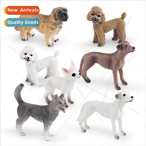 Children simulation pet dog dog animal model field dog poodl